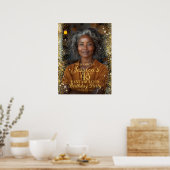 Verjaardagsfeest welkomstbord met foto poster (Keuken)