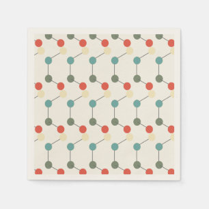 Verjaardagsfeest Wetenschapsfeest Gekke Wetenschap Servet