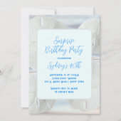 Verjaardagsfeest Zanddollars Uitnodiging (Voorkant)