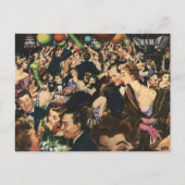 Verjaardagsfeestballonnen in vintage stijl, Hollyw Briefkaart (Voorkant)