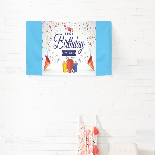 Verjaardagsfeestbanner Spandoek (Insitu)