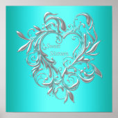 Verjaardagsfeestbanners Posters (Voorkant)