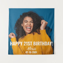 Verjaardagsfeestfoto 21e of andere verjaardag