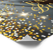 Verjaardagsfeestfoto welkomstbord poster (Hoek)