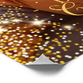 Verjaardagsfeestfoto welkomstbord poster (Hoek)