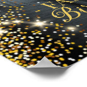 Verjaardagsfeestfoto welkomstbord poster (Hoek)