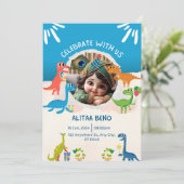 verjaardagsfeestfunctie kaart (Staand voorkant)