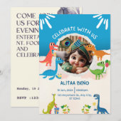 verjaardagsfeestfunctie kaart (Voorkant / Achterkant)