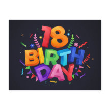 Verjaardagsfeestje 18 jaar