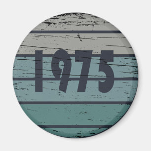Verjaardagsfeestje 1975 vintage magneet