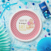 Verjaardagsfeestje 1e verjaardag prinses katten be papieren bordje (Feest)