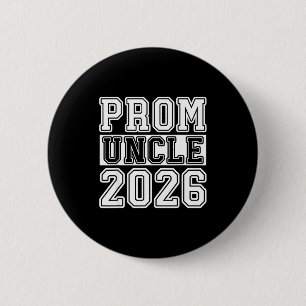 Verjaardagsfeestje 2026 Trots Oom Kunstwerk Ronde Button 5,7 Cm