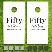 Verjaardagsfeestje 50 jaar 'Fifty and Fabulous' me