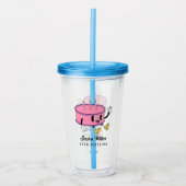 VERJAARDAGSFEestje Acryl Drinkbeker (Voorkant)