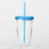 VERJAARDAGSFEestje Acryl Drinkbeker (Rechts)