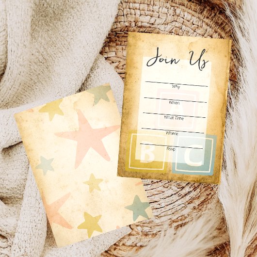 Verjaardagsfeestje Baby Uitnodiging In te vullen t