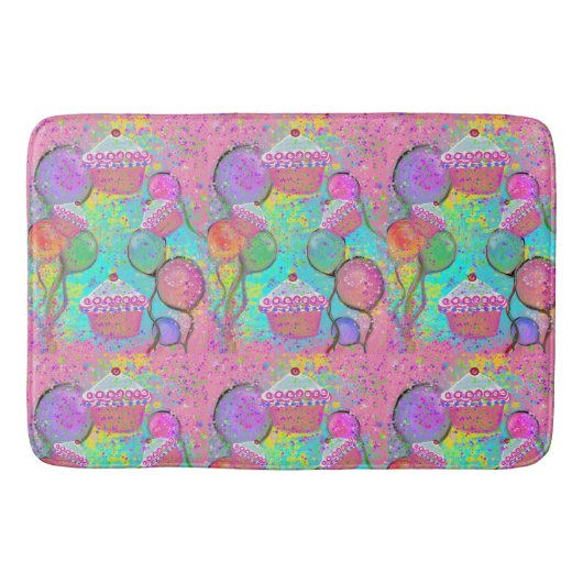 VERJAARDAGSFEESTJE    BADMAT (Voorkant)