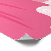 verjaardagsfeestje Ballerina Poster (Hoek)