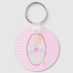 verjaardagsfeestje Ballerina Sleutelhanger