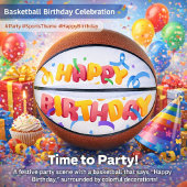 Verjaardagsfeestje Basketbal Bal