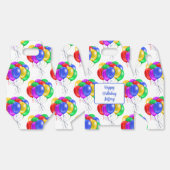 Verjaardagsfeestje behandelen gunstbox bedankdoosjes (Ongevouwen)