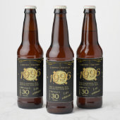 Verjaardagsfeestje bierlabelset 1996 30 jaar bier etiket (Flessen)