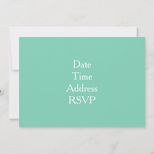 verjaardagsfeestje bij Chameleon reptile Kaart (Achterkant)