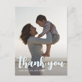 Verjaardagsfeestje Blauwe Jongens Dank je Script F Briefkaart