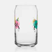 VERJAARDAGSFEestje Blikvorm Glas (Links)