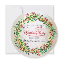 Verjaardagsfeestje Bloemen Elegant Ivoor Rood Groe