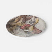 Verjaardagsfeestje Bord (Gekanteld)