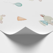 Verjaardagsfeestje Cadeaupapier (Hoek)