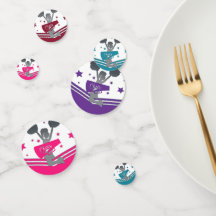 Verjaardagsfeestje Cheer Cheerleading Meisjes