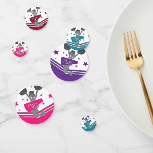 Verjaardagsfeestje Cheer Cheerleading Meisjes Confetti (Groep)