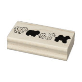 Verjaardagsfeestje Circus Carnaval Zoo Dierlijke C Rubberstempel (Stempel)