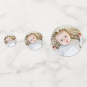 Verjaardagsfeestje Custom Face Foto Confetti (Achterkanten)
