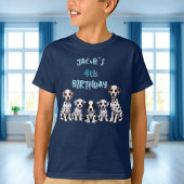 Verjaardagsfeestje Dalmatische hond T-shirt