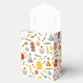 Verjaardagsfeestje dank je bedankdoosjes (Geopend)