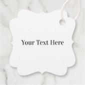 Verjaardagsfeestje dank u cadeau Labels, ballon La Bedankjes Labels (Achterkant)