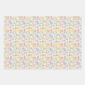 verjaardagsfeestje Dierenthema verjaardag oerwoud Inpakpapier Vel (Voorkant)