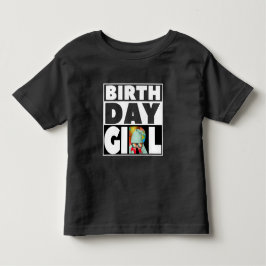 VERJAARDAGSFEESTJE DOCHTER AAN TE PASSEN KINDER SHIRTS