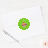 Verjaardagsfeestje favor label (Envelop)