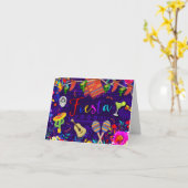 Verjaardagsfeestje Fiesta Cinco De Mayo Kaart (Gele Bloem)