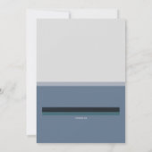 Verjaardagsfeestje foto uitnodiging (Achterkant)