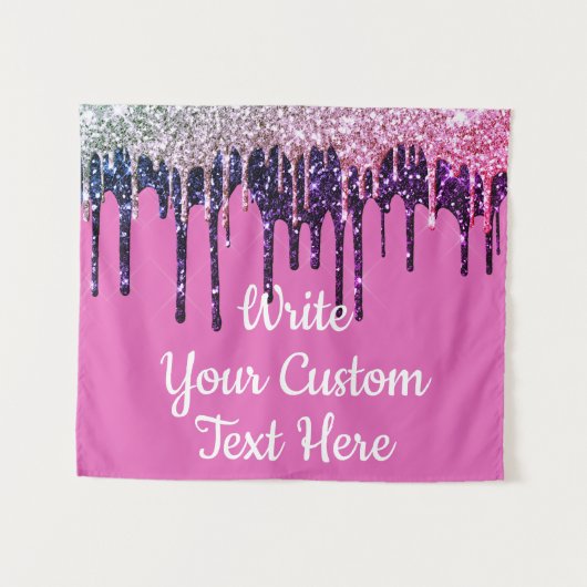 Verjaardagsfeestje Fotocabine Achtergrond Sweet 16 Wandkleed (Voorkant (horizontaal))