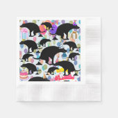 Verjaardagsfeestje Hond Servet (Voorkant)