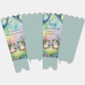 Verjaardagsfeestje 'Hop On Over' Bedankdoosjes (Ongevouwen)