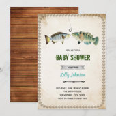 Verjaardagsfeestje in het teken van de visserij me kaart (Voorkant / Achterkant)