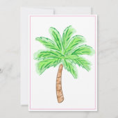 Verjaardagsfeestje in het weekend Bikini Mode Kaart (Achterkant)