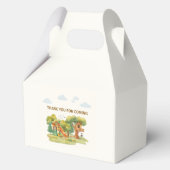 Verjaardagsfeestje indoor speelparadijs bedankdoosjes (Achterkant)